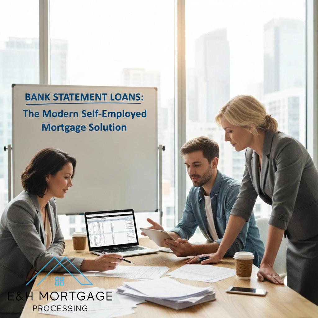 Bank Statement Loans: The Modern Self-Employed Mortgage Solution